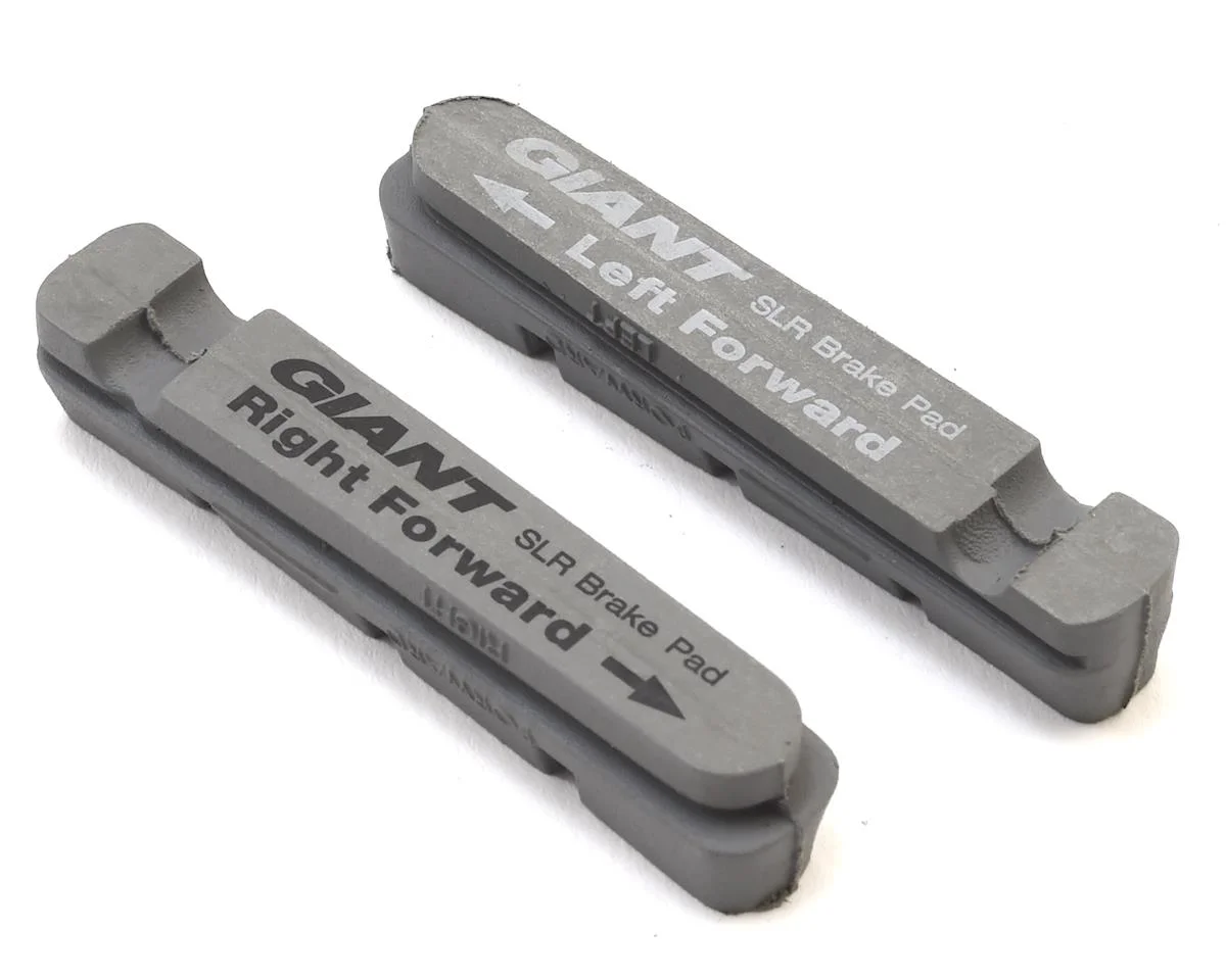 Giant SLR0 WheelSystem Carbon Brake Pad Inserts (Grey) (1 Pair) (For Shimano/SRAM)
